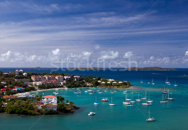 Entering Cruz Bay on St John Stock photo © backyardproductions