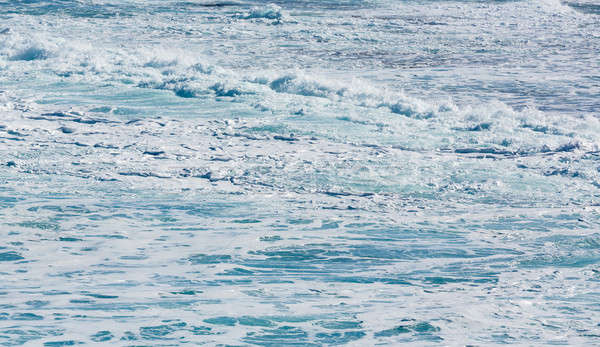 Rows of waves coming to shore Stock photo © backyardproductions