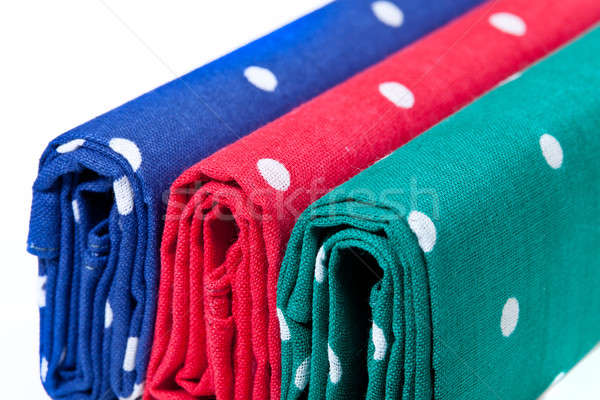 Red, blue and green handkerchiefs Stock photo © backyardproductions