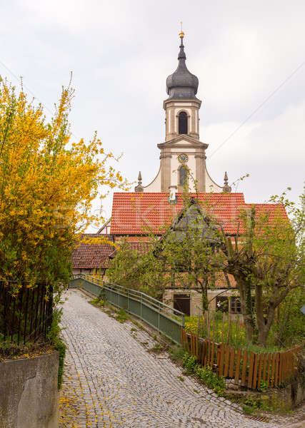 Stock photo: Church St Johannis or Johannes in Castell Germany
