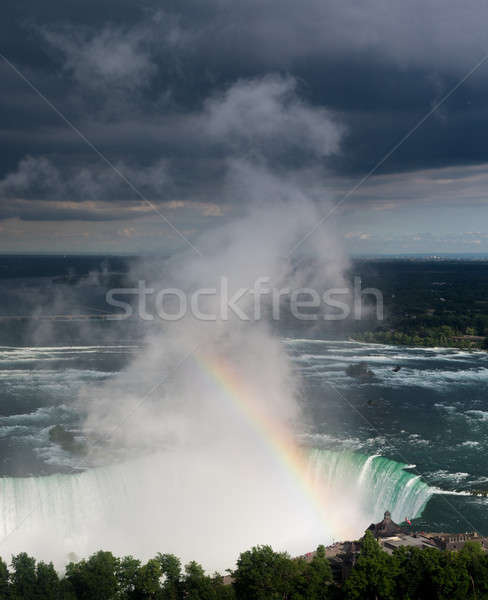 Canadian Horseshoe Falls at Niagara Stock photo © backyardproductions
