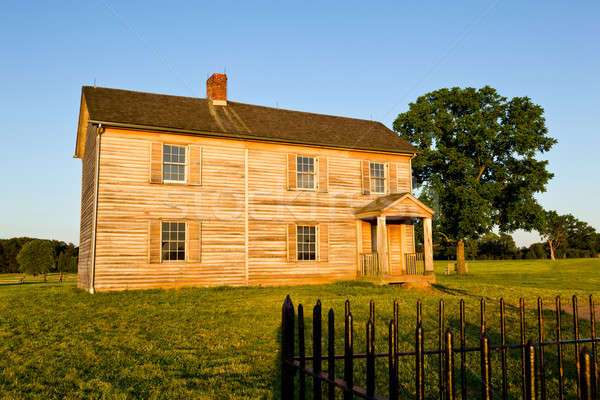 Henry House At Manassas Battlefield Stock photo © backyardproductions