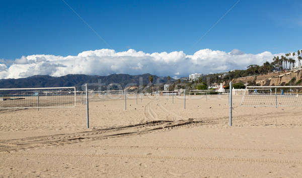 beach volleyball courts