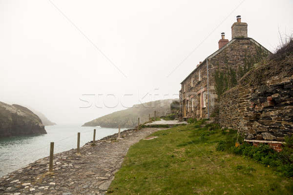 Harbour of Port Quin in Cornwall Stock photo © backyardproductions