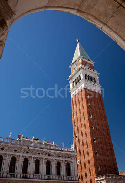 Bell Tower at St Mark's Square Stock photo © backyardproductions