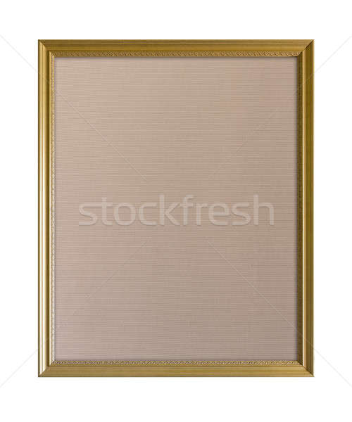 Cloth pinboard in ornate golden frame Stock photo © backyardproductions