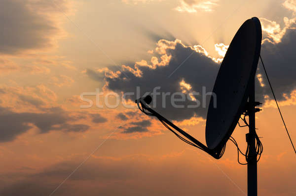 Satellite dish  Stock photo © badmanproduction