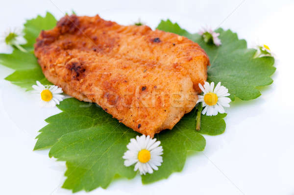 Fried catfish Stock photo © badmanproduction