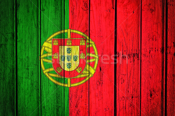 Portugal flag Stock photo © badmanproduction