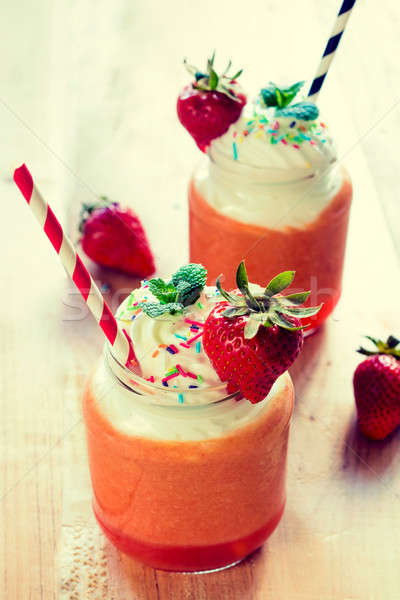 Berry smoothies Stock photo © badmanproduction