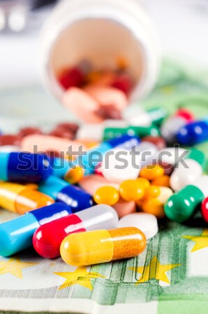 Bunch of pills  Stock photo © badmanproduction