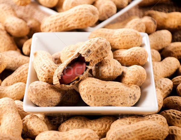Pile of peanuts Stock photo © badmanproduction