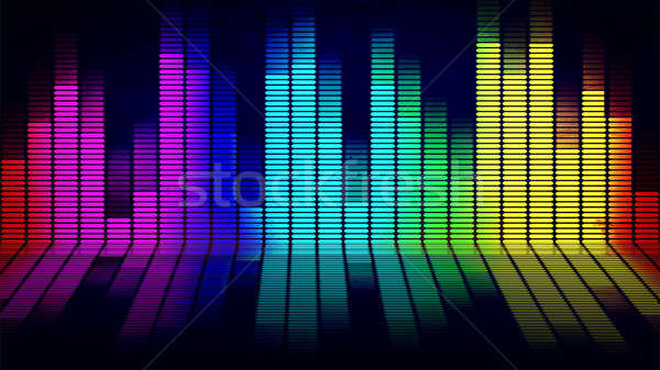 Music equalizer Stock photo © badmanproduction