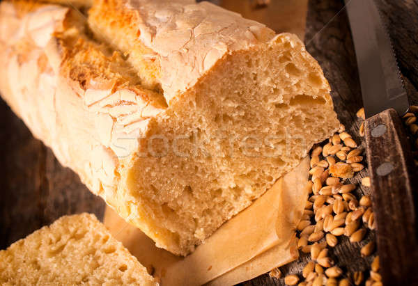 Homemade bread Stock photo © badmanproduction