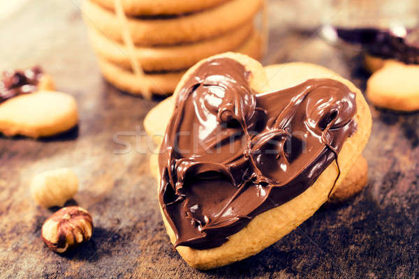 Nougat cookies  Stock photo © badmanproduction