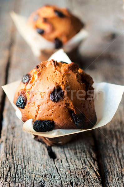 Cranberry muffin Stock photo © badmanproduction