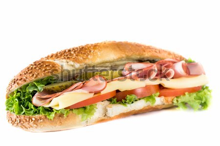 Sandwich isolated Stock photo © badmanproduction