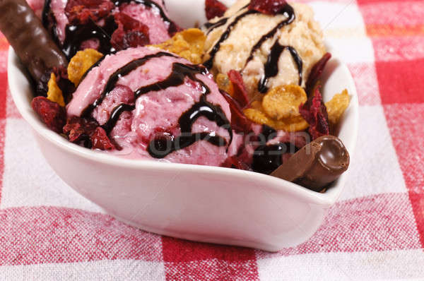 Yummy ice cream Stock photo © badmanproduction
