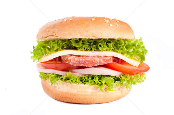 Bun sandwich Stock photo © badmanproduction