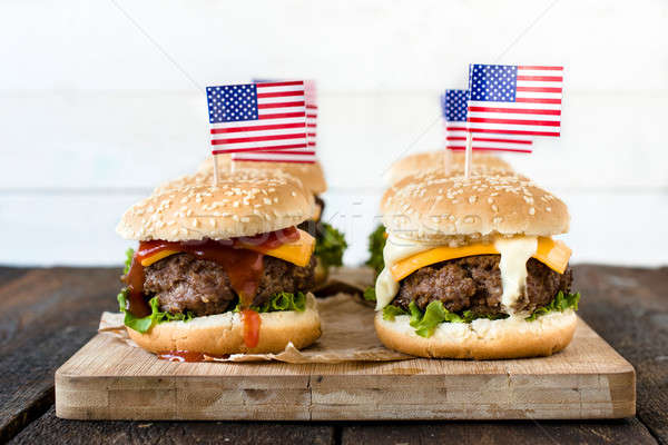 American cuisine Stock photo © badmanproduction