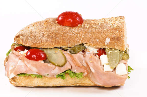 Half of sandwich Stock photo © badmanproduction