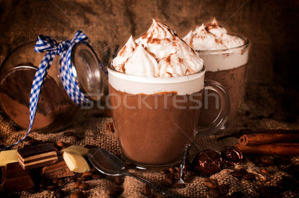 Hot chocolate Stock photo © badmanproduction