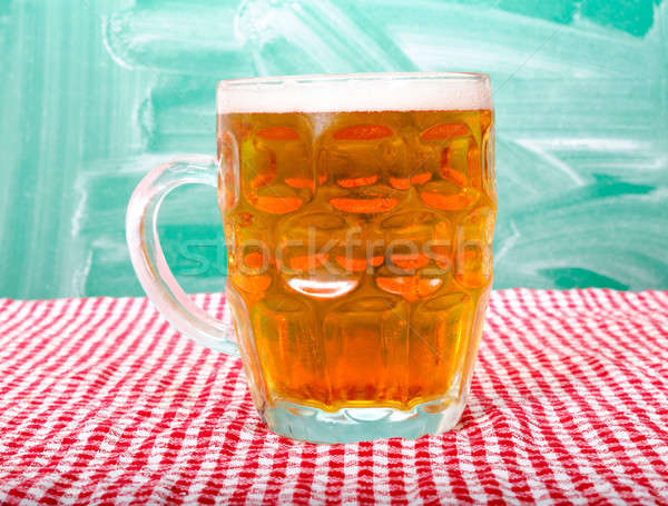 Bier Pint Party Licht bar Stock foto © badmanproduction