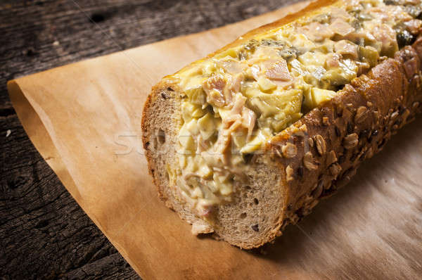 Sub sandwich Stock photo © badmanproduction