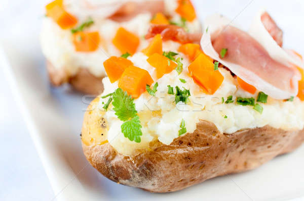 Tasty potatoe Stock photo © badmanproduction