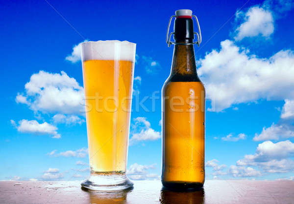 Beer time Stock photo © badmanproduction