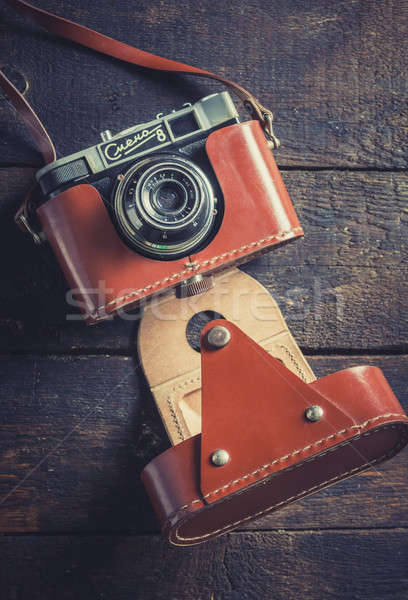 Old camera Stock photo © badmanproduction