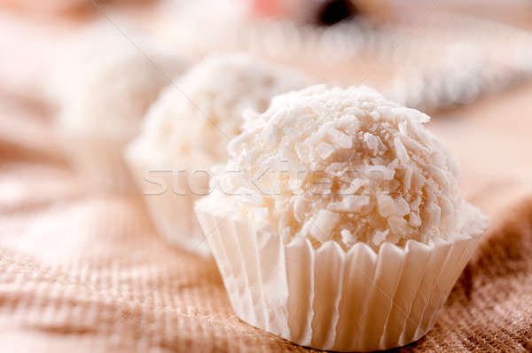 Coconut praline Stock photo © badmanproduction