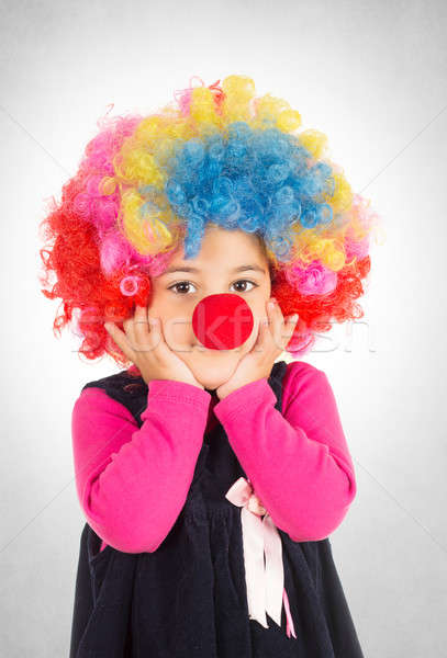Worried clown Stock photo © badmanproduction