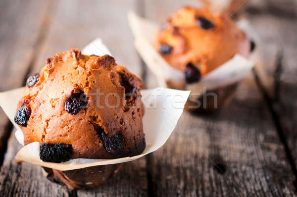 Cranberries cake Stock photo © badmanproduction