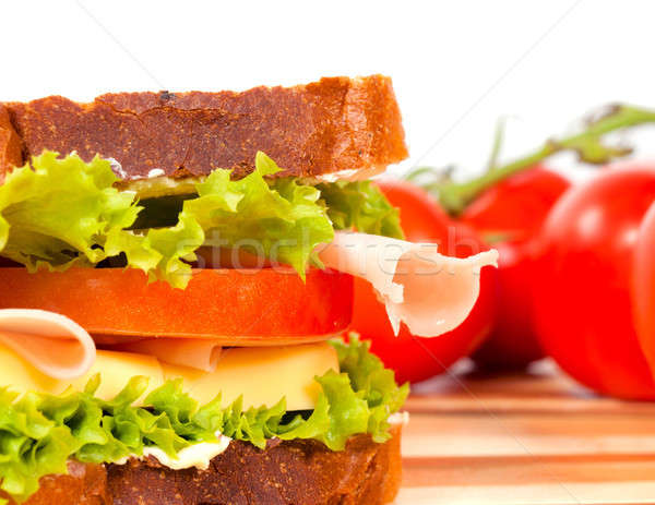 Half sandwich Stock photo © badmanproduction