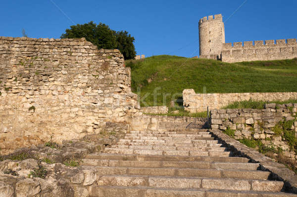 Old stairs Stock photo © badmanproduction