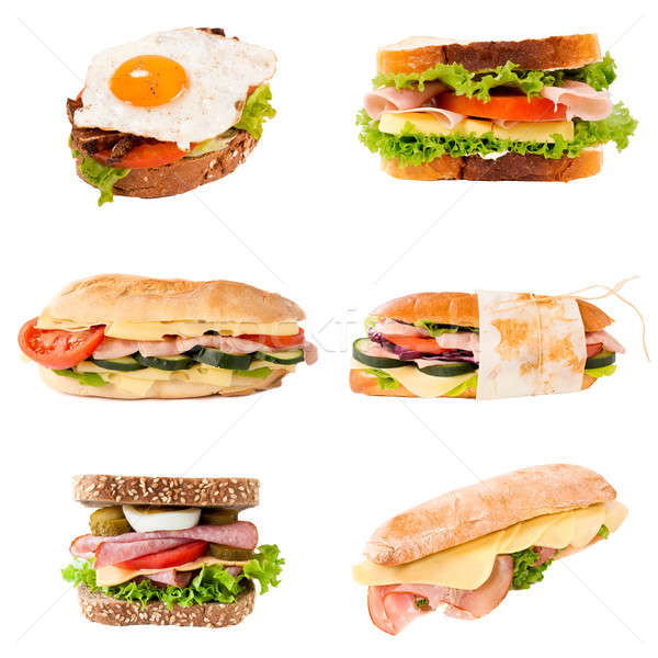 Sandwich time Stock photo © badmanproduction