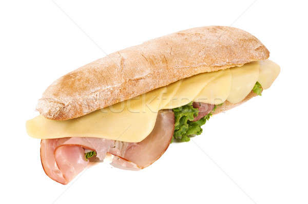 Tasty sandwich isolated Stock photo © badmanproduction