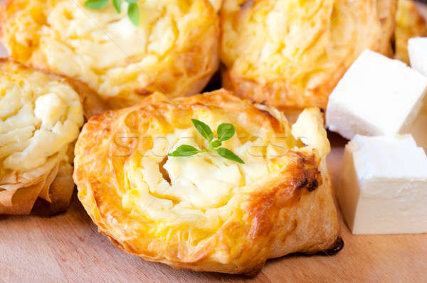 Cheese pastry Stock photo © badmanproduction