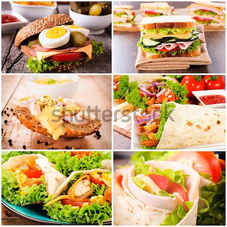 Junk food Stock photo © badmanproduction