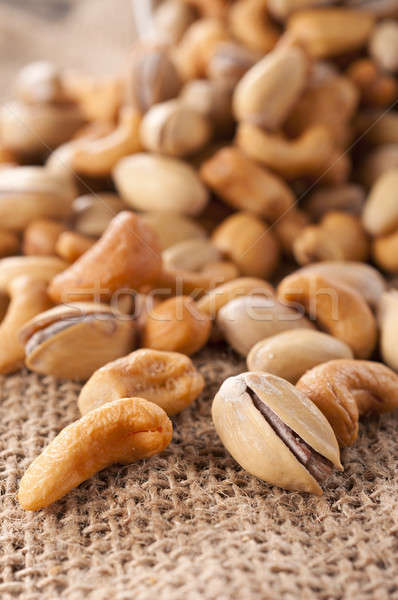 Nuts mix Stock photo © badmanproduction