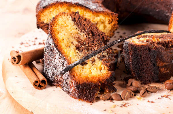 Tasty cake Stock photo © badmanproduction
