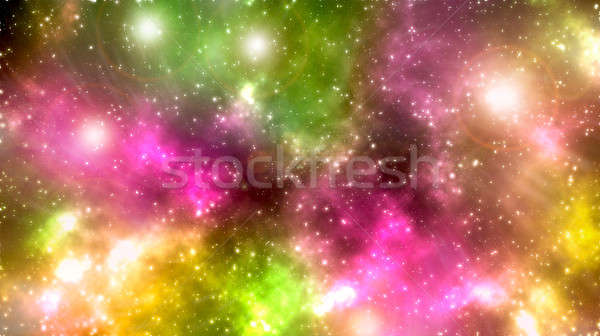 Espace résumé constellation une classique modernes Photo stock © badmanproduction