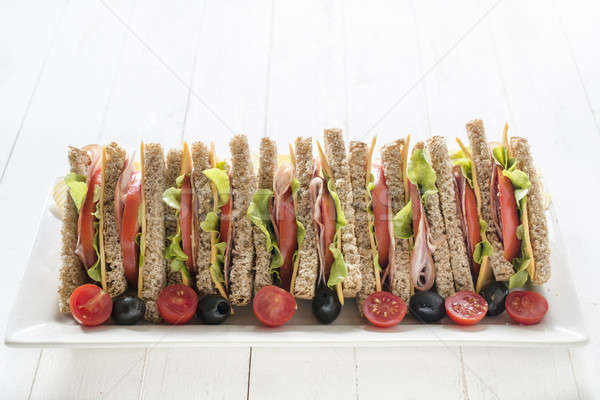 Club Sandwiches Stock photo © badmanproduction