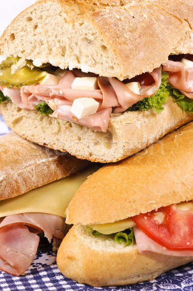 Sandwiches Stock photo © badmanproduction