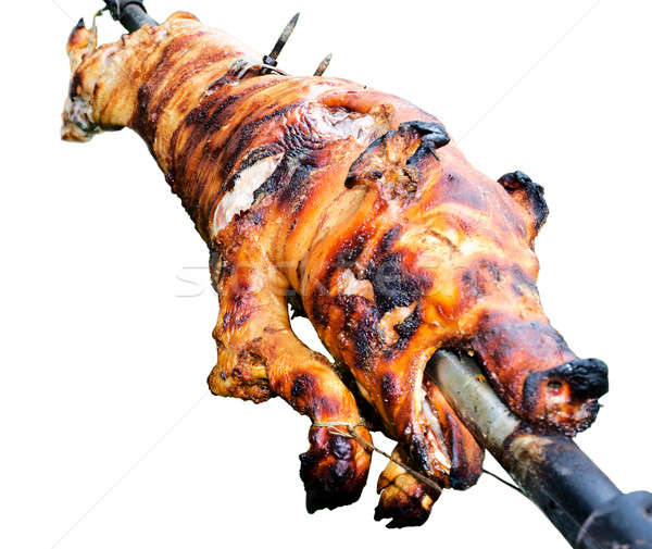 Pork roast Stock photo © badmanproduction