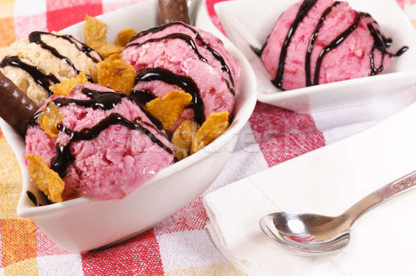 Ice cream is ready Stock photo © badmanproduction