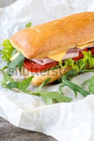 Yummy sandwichis Stock photo © badmanproduction