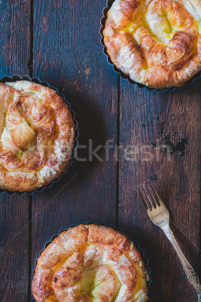 Mini cheese pies Stock photo © badmanproduction