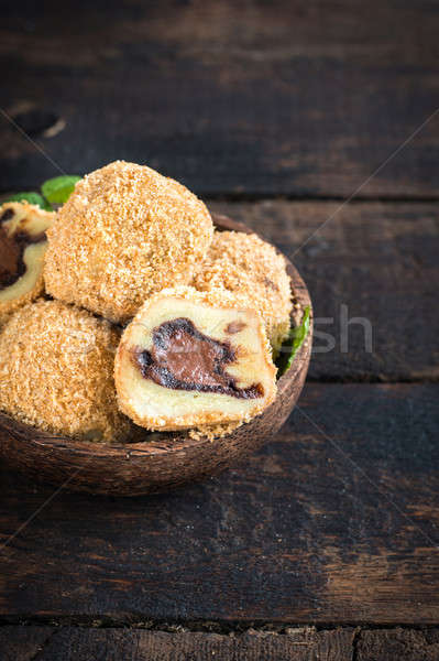 Stuffed dumplings Stock photo © badmanproduction